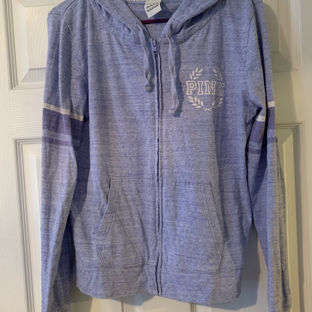 VS PINK zipper up hoodie